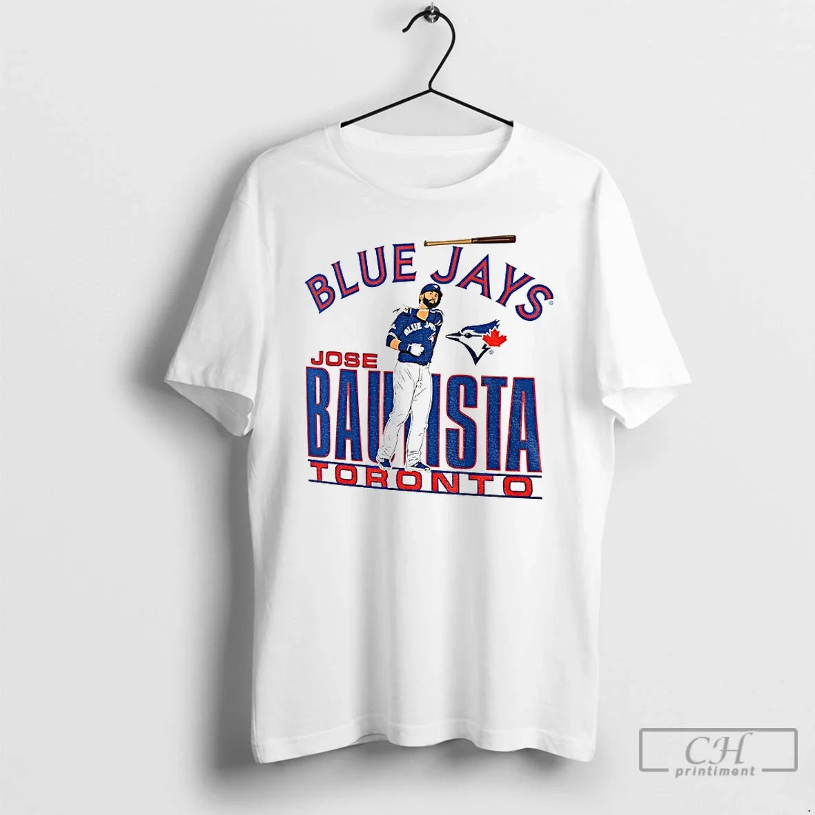 Jose Bautista Toronto Blue Jays Mlb Baseball 2025 - Adult & Kids T-Shirts, Sweatshirts & Hoodies apparel design preview 1