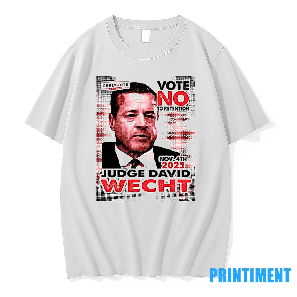 Judge David Wecht Vote No To Retention 2025 Sweater - Adult & Kids T-Shirts, Sweatshirts & Hoodies apparel design preview 1