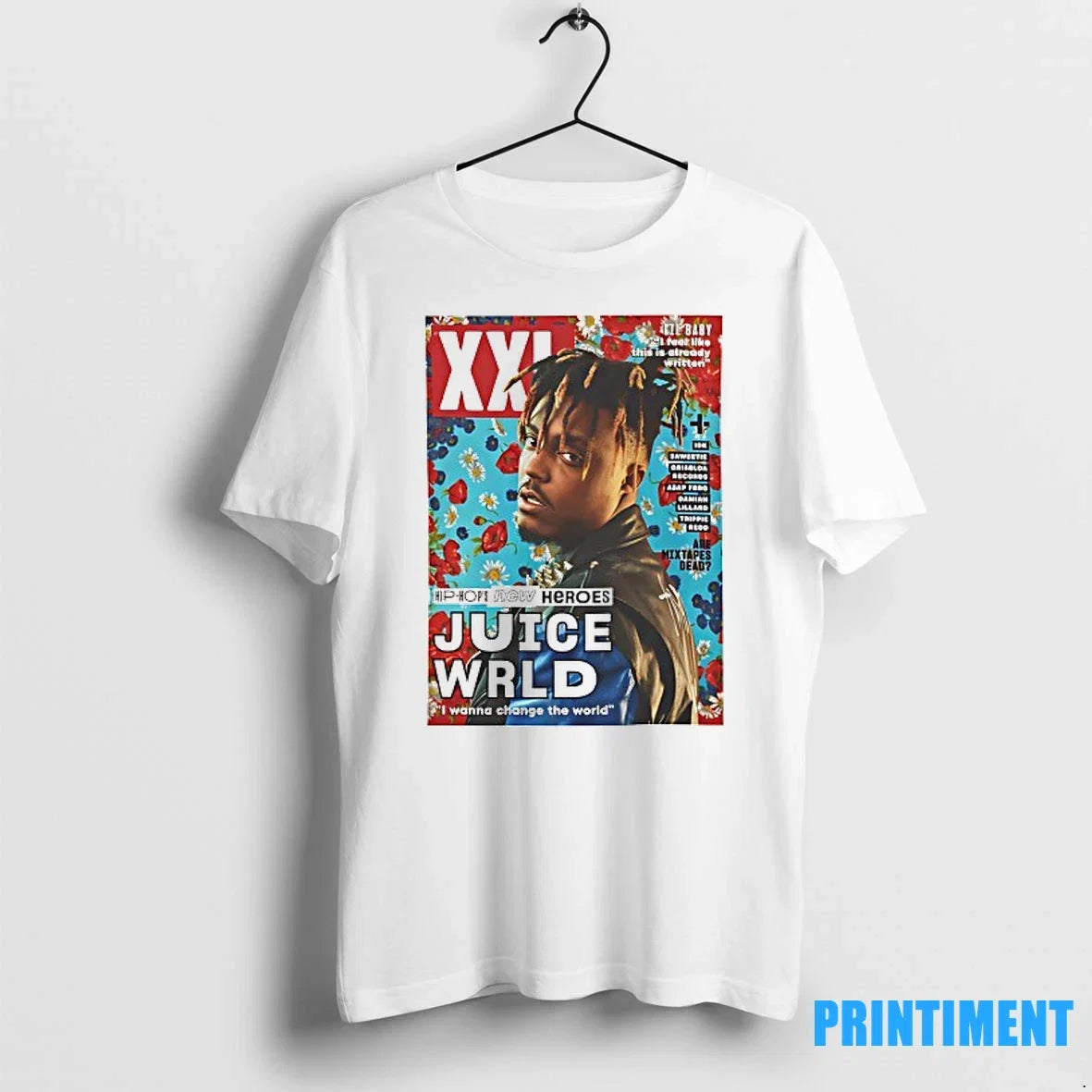 Juice Wrld Hip Hops New Heroes Lil Baby I Feel Like - Adult & Kids T-Shirts, Sweatshirts & Hoodies apparel design preview 1
