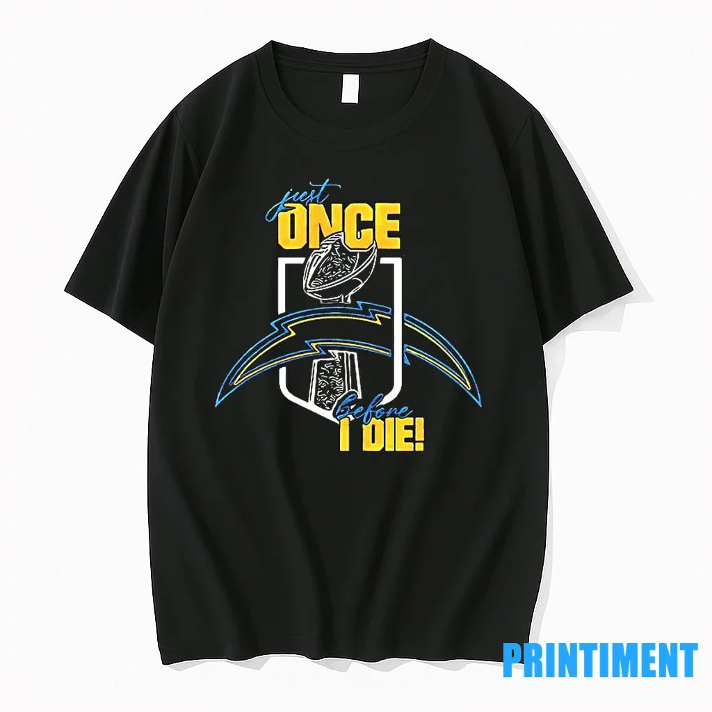 Just One Before I Die Los Angeles Chargers Sweater - Adult & Kids T-Shirts, Sweatshirts & Hoodies apparel design preview 1
