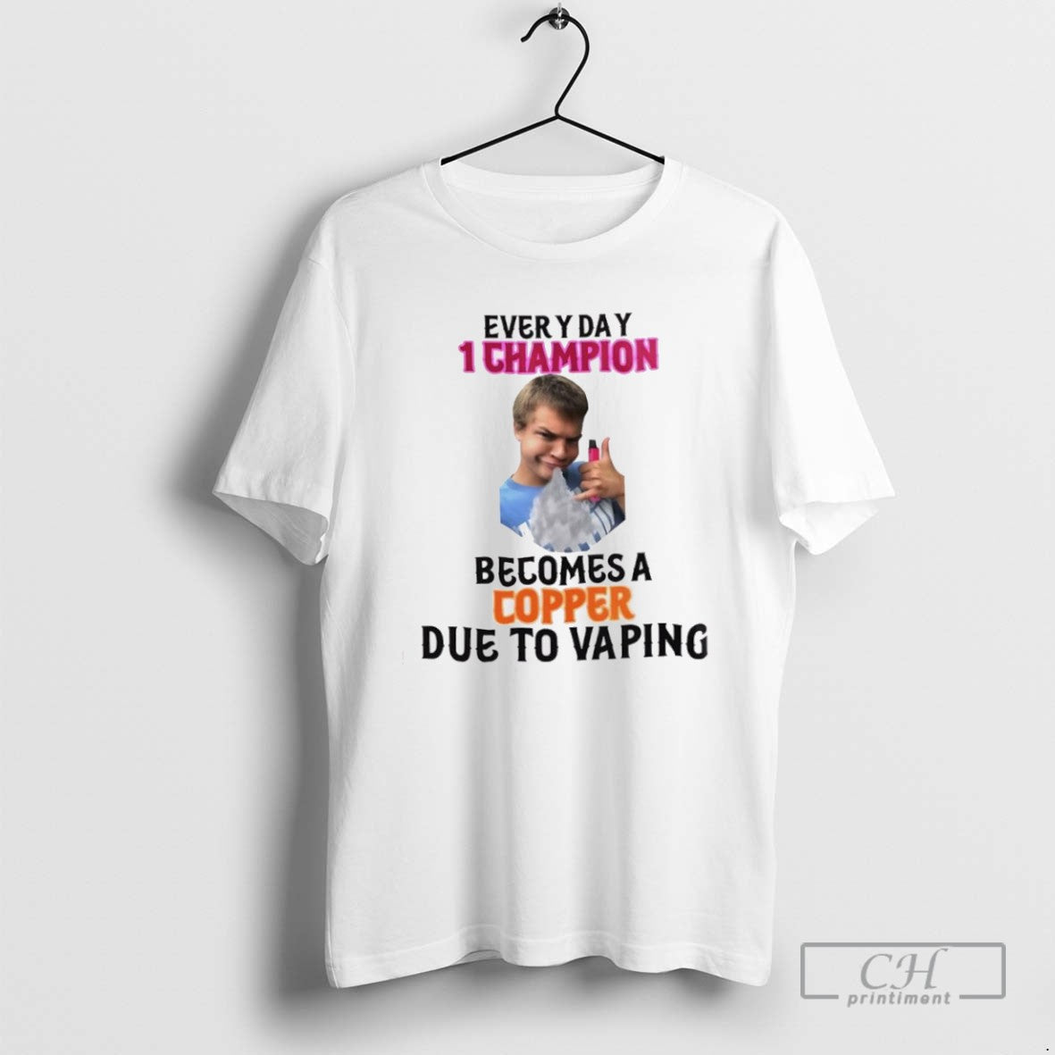 Jynxzi Every Day 1 Champion Becomes A Copper Due To - Adult & Kids T-Shirts, Sweatshirts & Hoodies apparel design preview 1