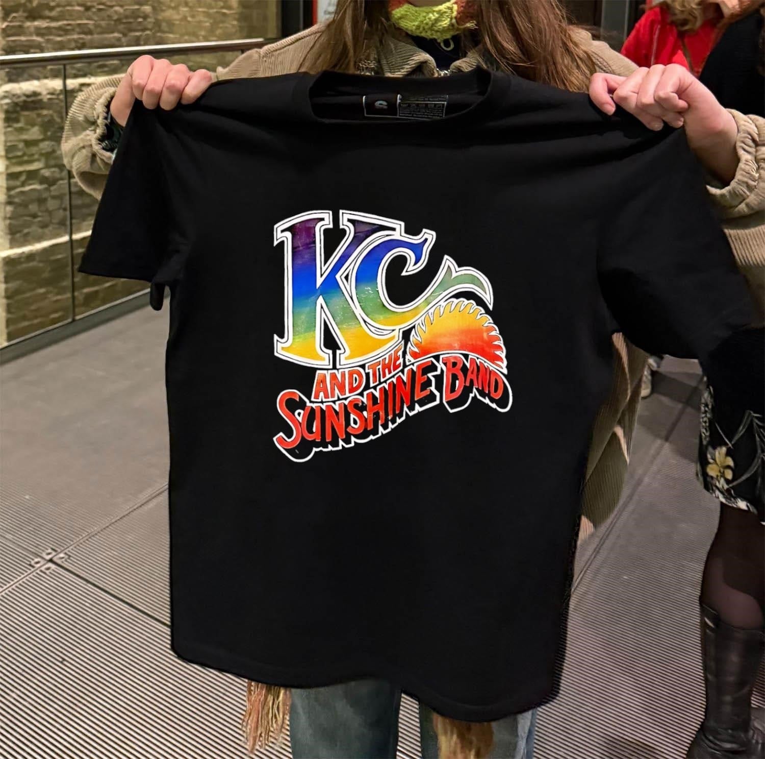 KC And The Sunshine Band Retro Sunset - Adult & Kids T-Shirts, Sweatshirts & Hoodies apparel design preview 2