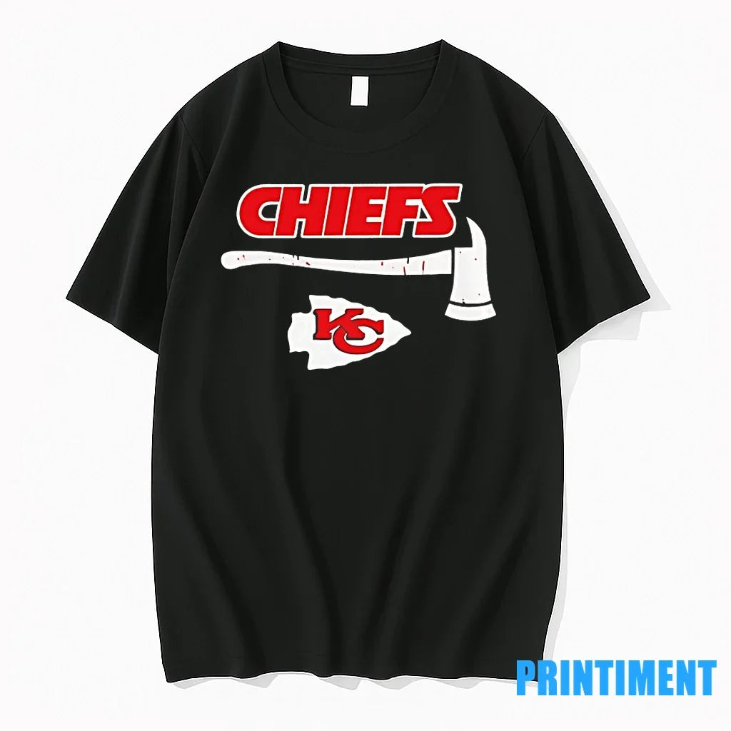 Kansas City Chiefs Axe Logo Sweater - Adult & Kids T-Shirts, Sweatshirts & Hoodies apparel design preview 1