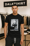 Karl Marx Portrait Jack Black Actor Parody Vintage - Adult & Kids T-Shirts, Sweatshirts & Hoodies apparel design preview 1