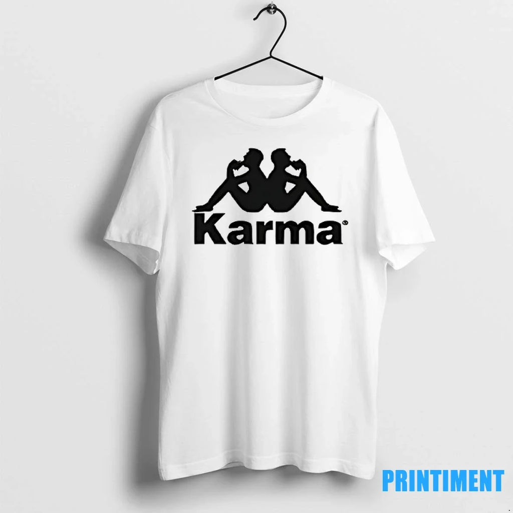 Karma Logo Parody Sweater - Adult & Kids T-Shirts, Sweatshirts & Hoodies apparel design preview 1