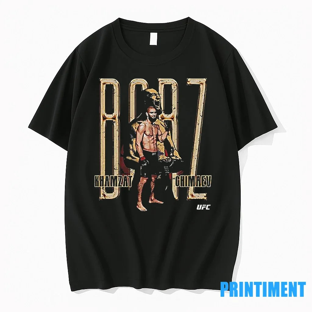 Khamzat Chimaev Borz Dual Ufc Champion 2025 Sweater - Adult & Kids T-Shirts, Sweatshirts & Hoodies apparel design preview 1