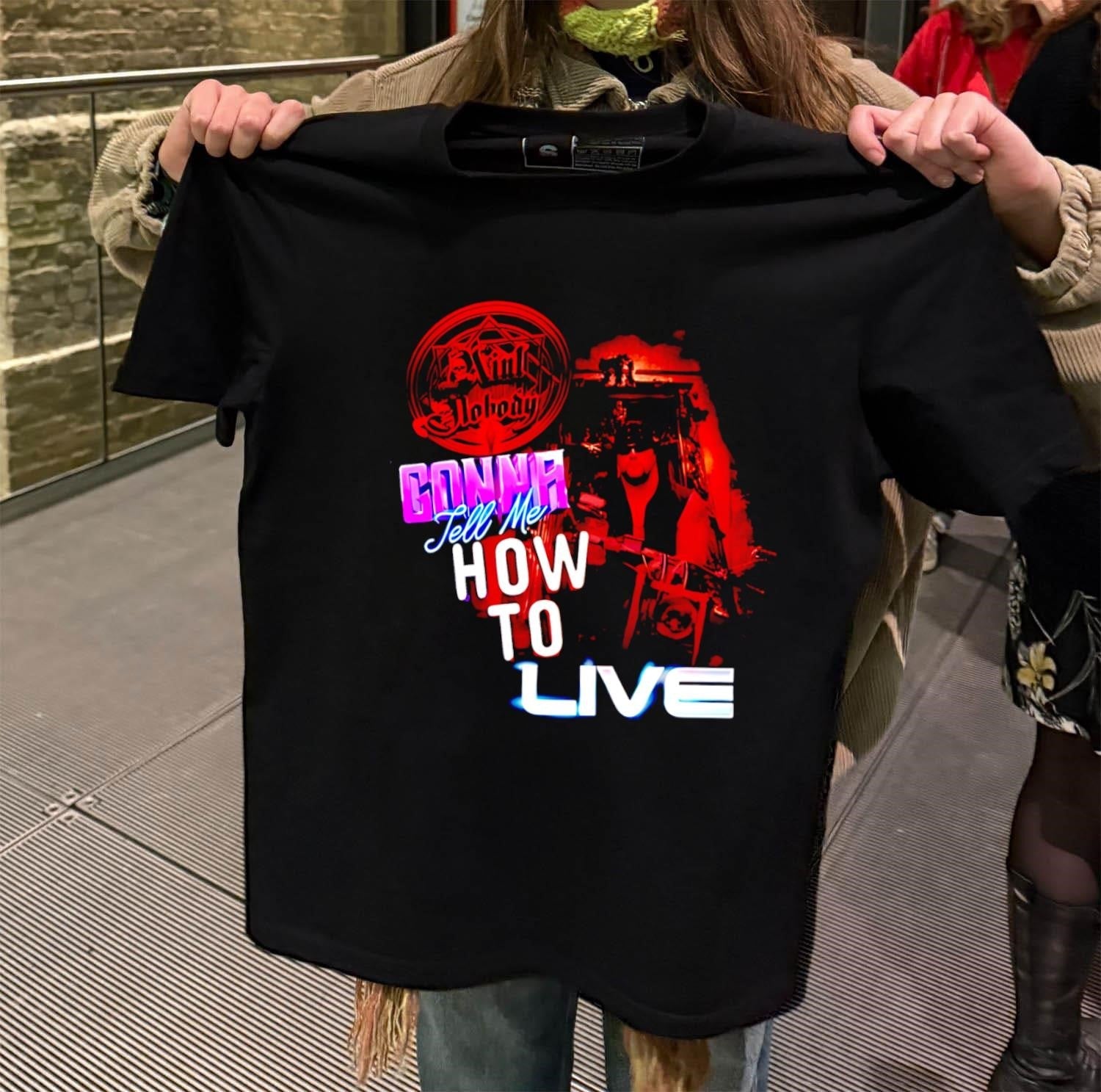 Kid Rock Ain't Nobody Gonna Tell Me How To Live - Adult & Kids T-Shirts, Sweatshirts & Hoodies apparel design preview 2
