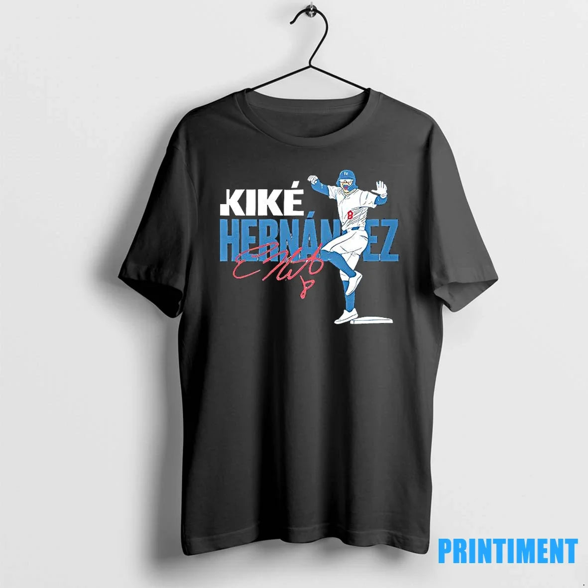 Kike Hernandez Player Graphic Sweater - Adult & Kids T-Shirts, Sweatshirts & Hoodies apparel design preview 1