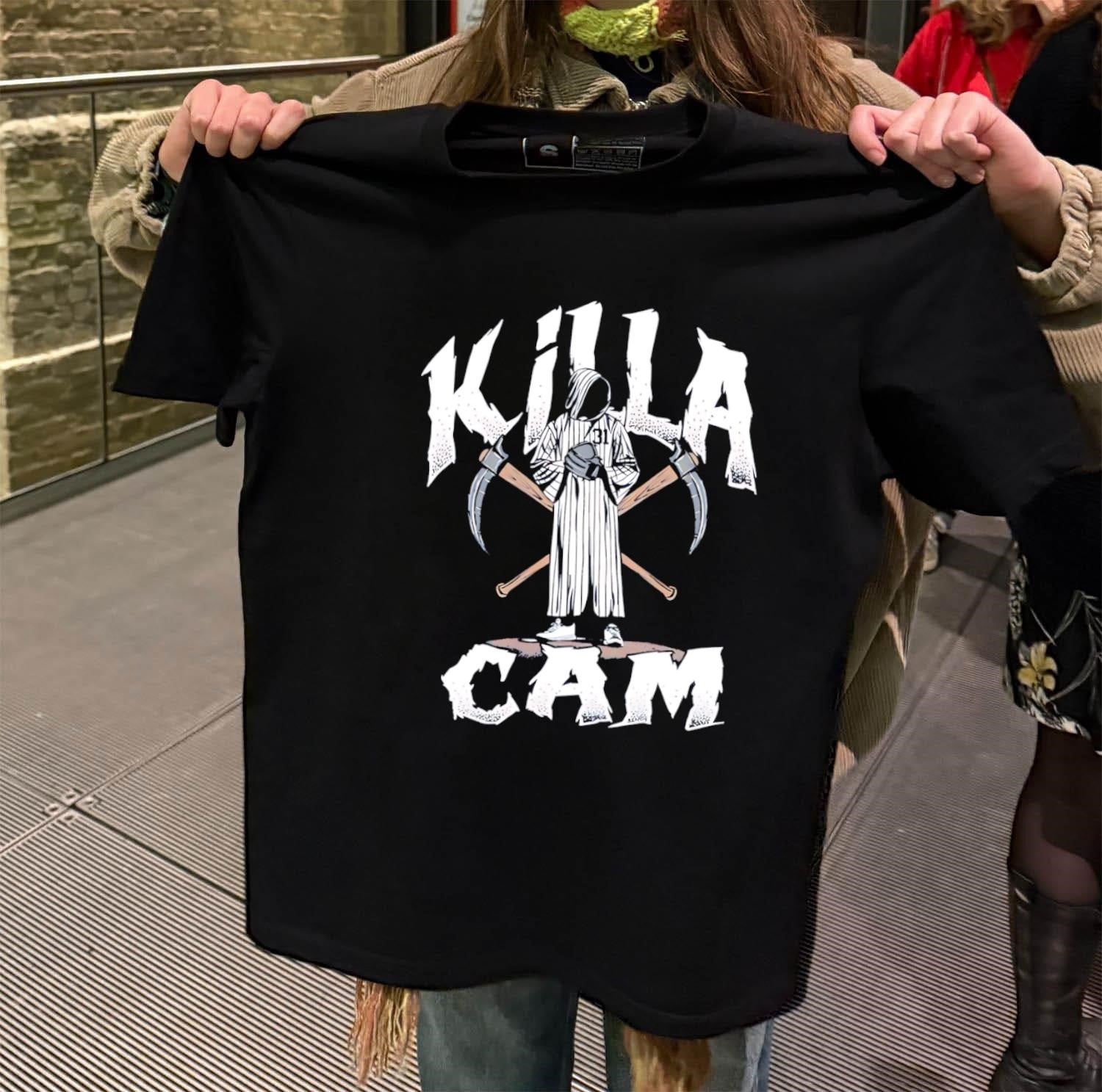Killa Cam 31 Baseball Player Reaper Scythes - Adult & Kids T-Shirts, Sweatshirts & Hoodies apparel design preview 2