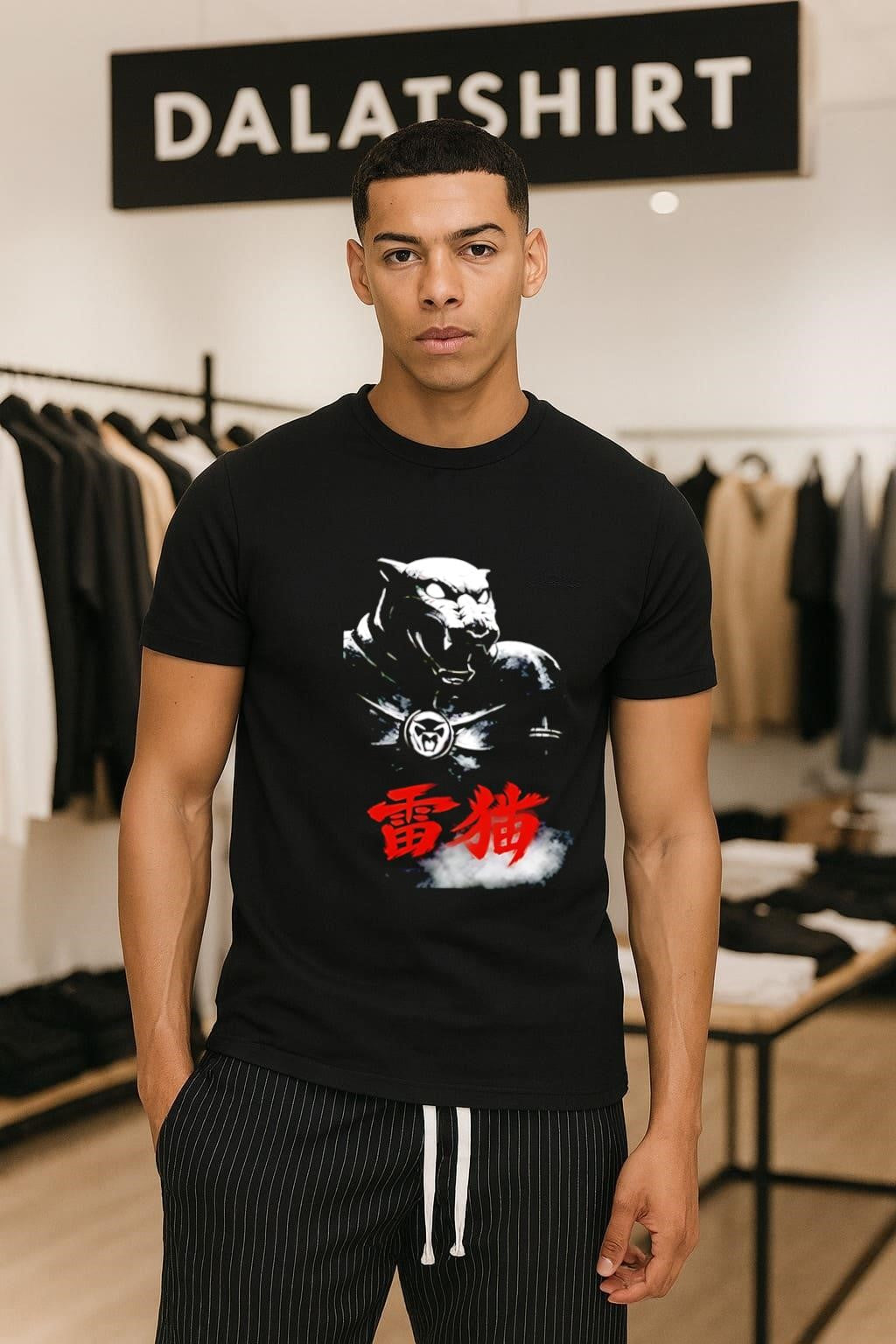 King Armor Thundercat Japanese Kanji Logo - Adult & Kids T-Shirts, Sweatshirts & Hoodies apparel design preview 1