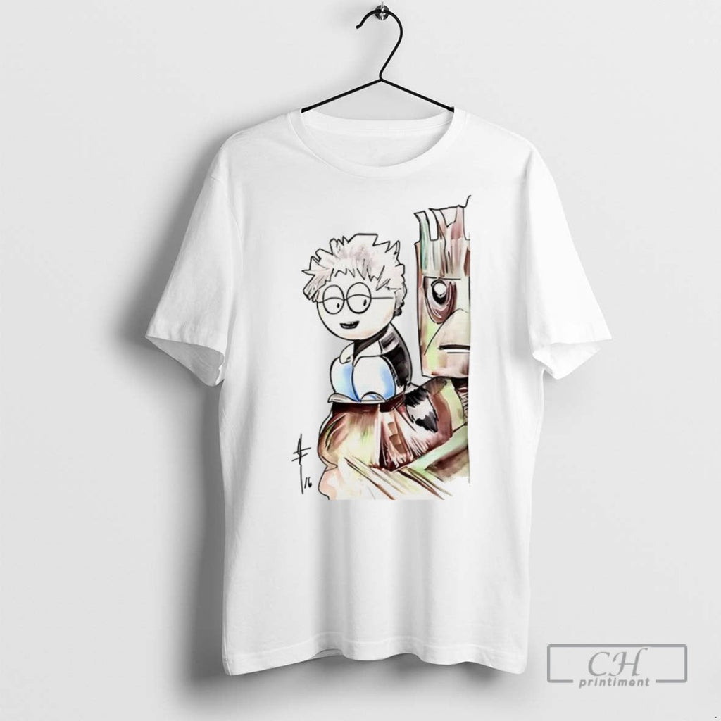 Kyle Broflovski South Park And Groot Guardians Of The - Adult & Kids T-Shirts, Sweatshirts & Hoodies apparel design preview 1