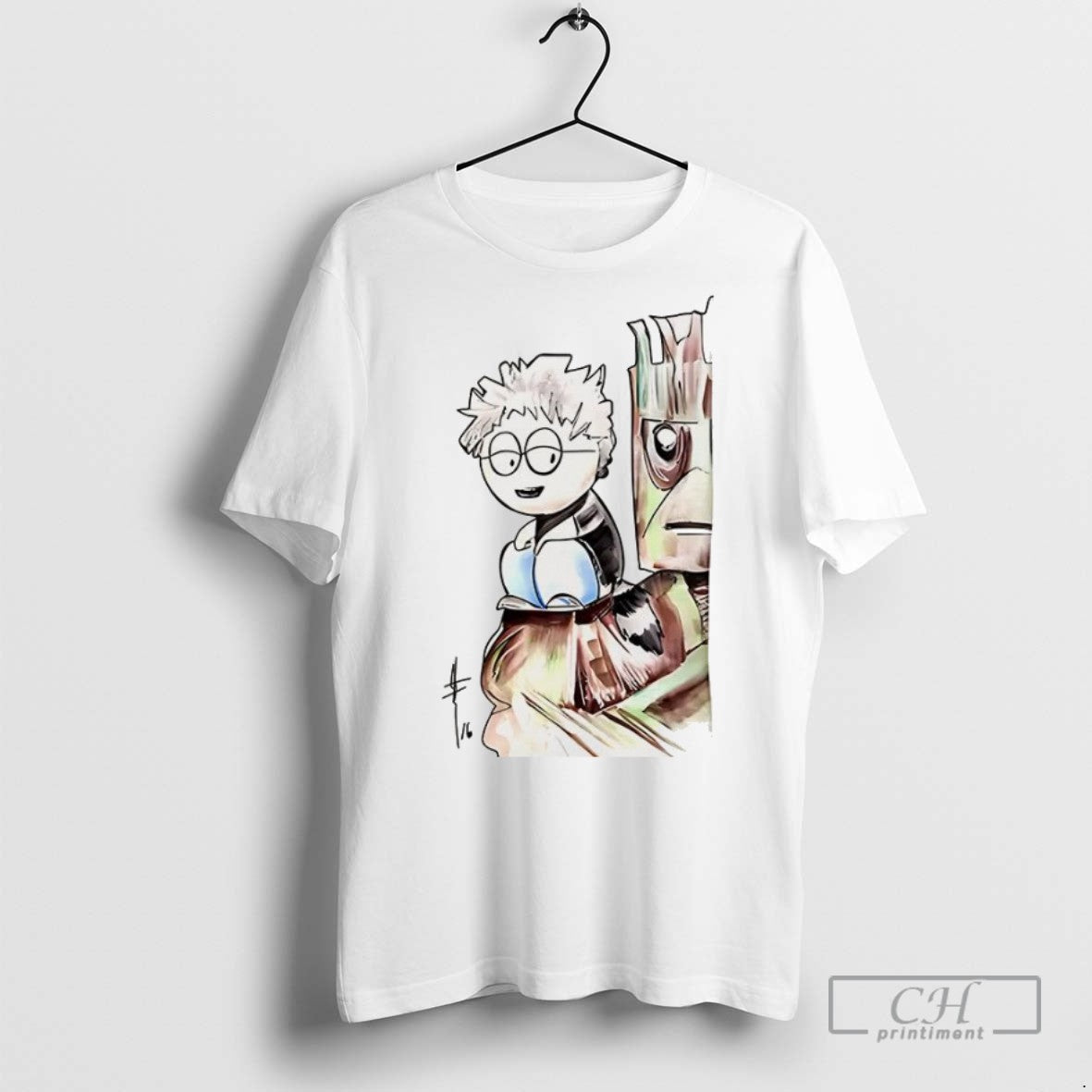 Kyle Broflovski South Park And Groot Guardians Of The - Adult & Kids T-Shirts, Sweatshirts & Hoodies apparel design preview 1