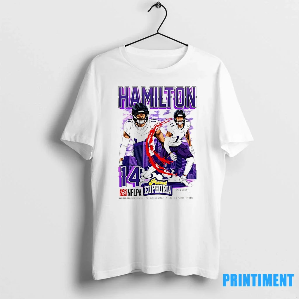 Kyle Hamilton Baltimore Ravens Player Comic Sweater - Adult & Kids T-Shirts, Sweatshirts & Hoodies apparel design preview 1