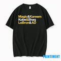 La Lakers Legends Ampersand Magic Kareem Kobe Shaq - Adult & Kids T-Shirts, Sweatshirts & Hoodies apparel design preview 1