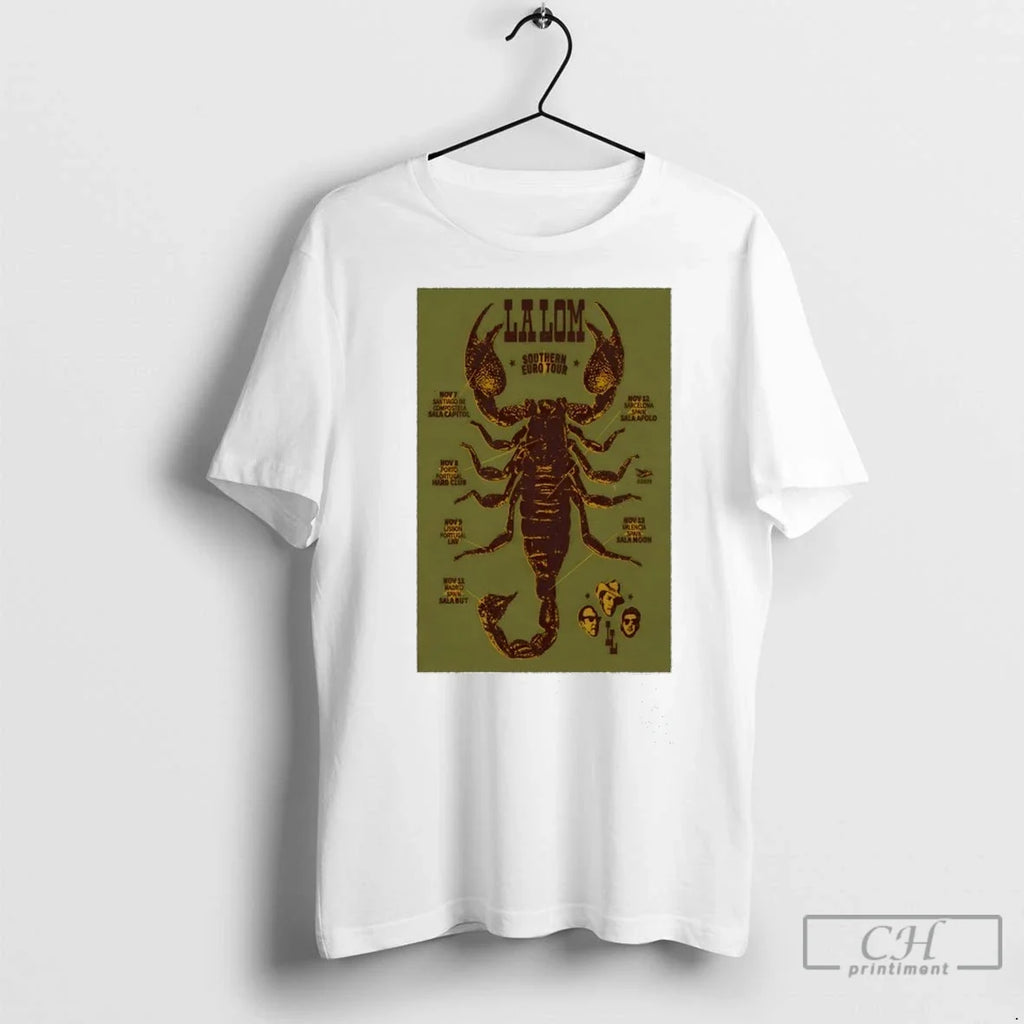 La Lom Southern Euro Tour 2025 - Adult & Kids T-Shirts, Sweatshirts & Hoodies apparel design preview 1