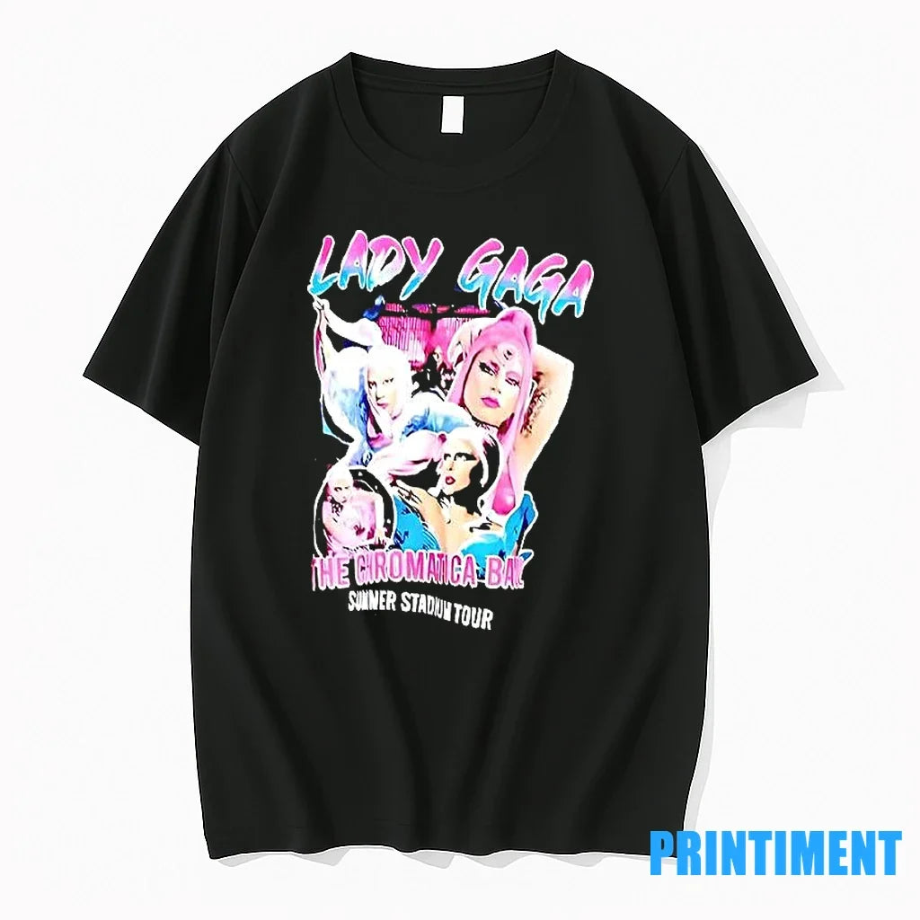 Lady Gaga The Chromatica Ball Summer Stadium Tour - Adult & Kids T-Shirts, Sweatshirts & Hoodies apparel design preview 1