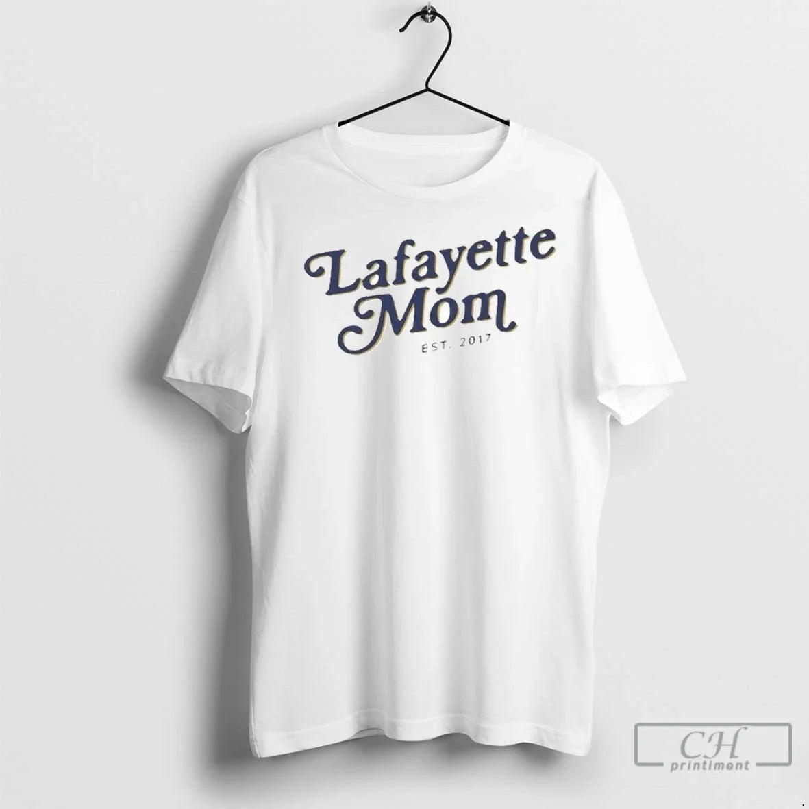 Lafayette Mom Est 2017 - Adult & Kids T-Shirts, Sweatshirts & Hoodies apparel design preview 1