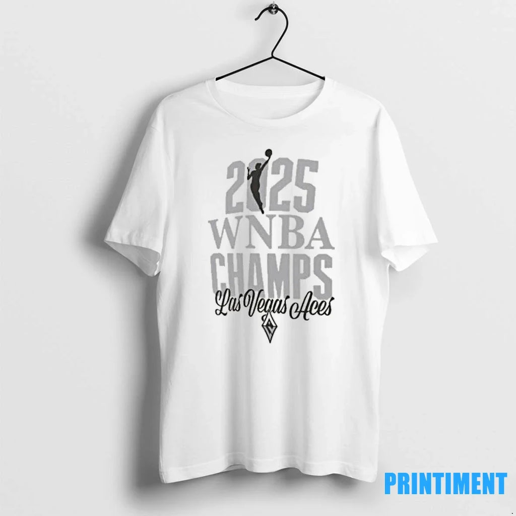Las Vegas Aces 2025 Wnba Finals Champions Elegance - Adult & Kids T-Shirts, Sweatshirts & Hoodies apparel design preview 1
