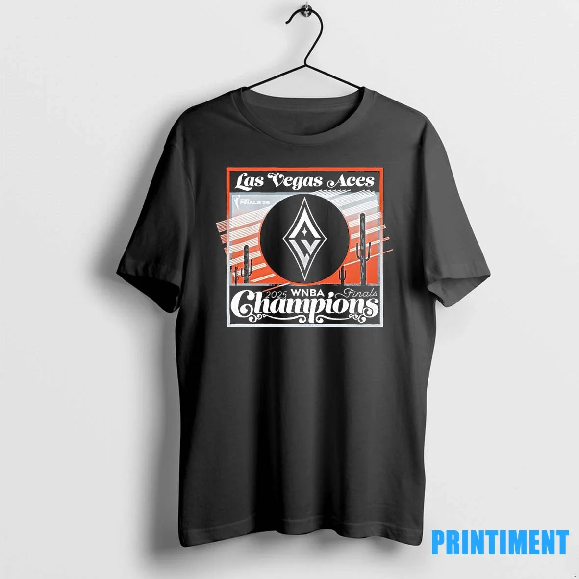 Las Vegas Aces 2025 Wnba Finals Champions Sunset - Adult & Kids T-Shirts, Sweatshirts & Hoodies apparel design preview 1