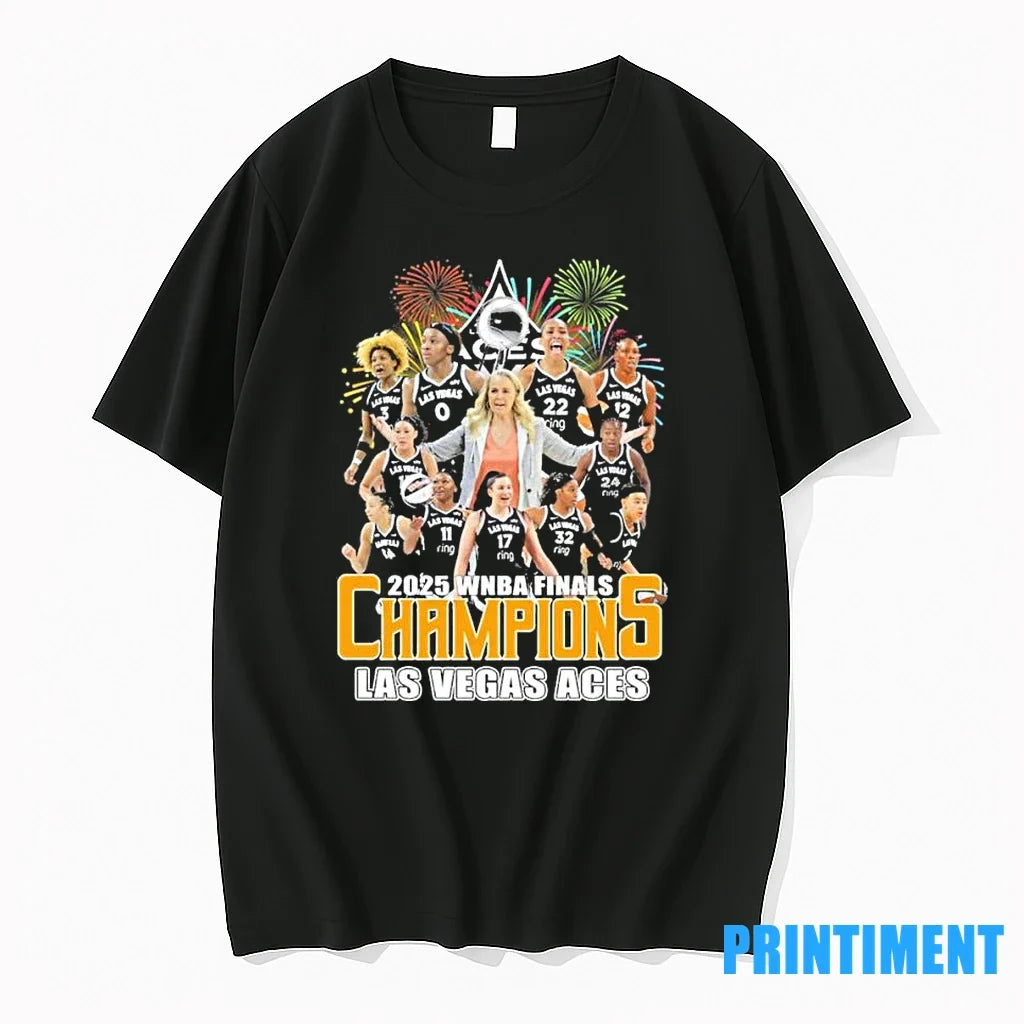 Las Vegas Aces Team 2025 Wnba Finals Champions - Adult & Kids T-Shirts, Sweatshirts & Hoodies apparel design preview 1