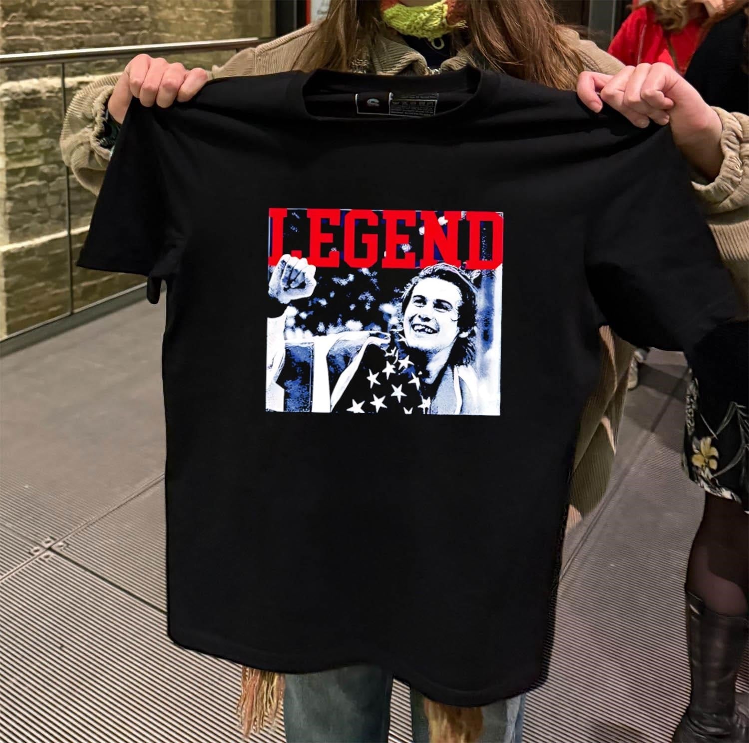 Legend J. American Flag Athlete Winner - Adult & Kids T-Shirts, Sweatshirts & Hoodies apparel design preview 2