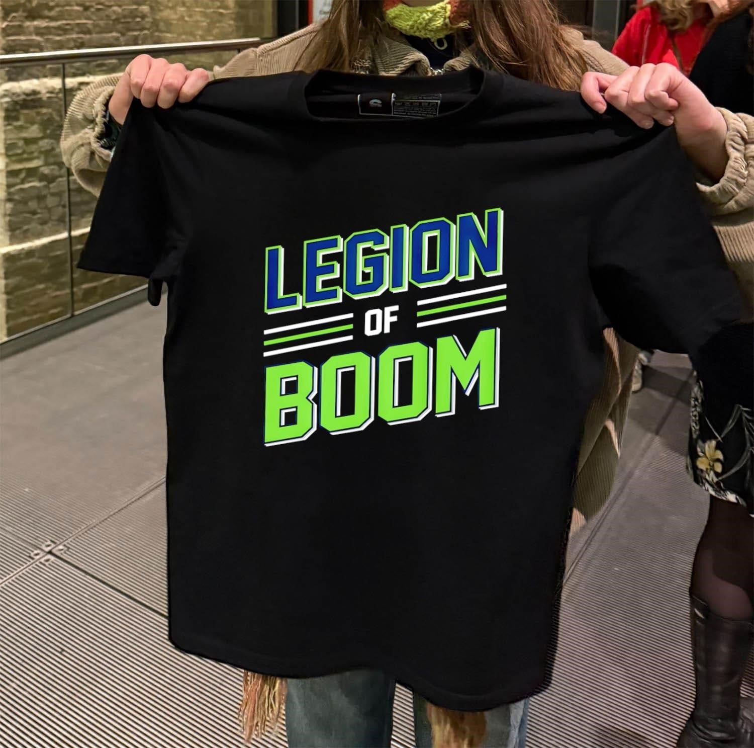 Legion of Boom Seattle Football Defensive Unit - Adult & Kids T-Shirts, Sweatshirts & Hoodies apparel design preview 2