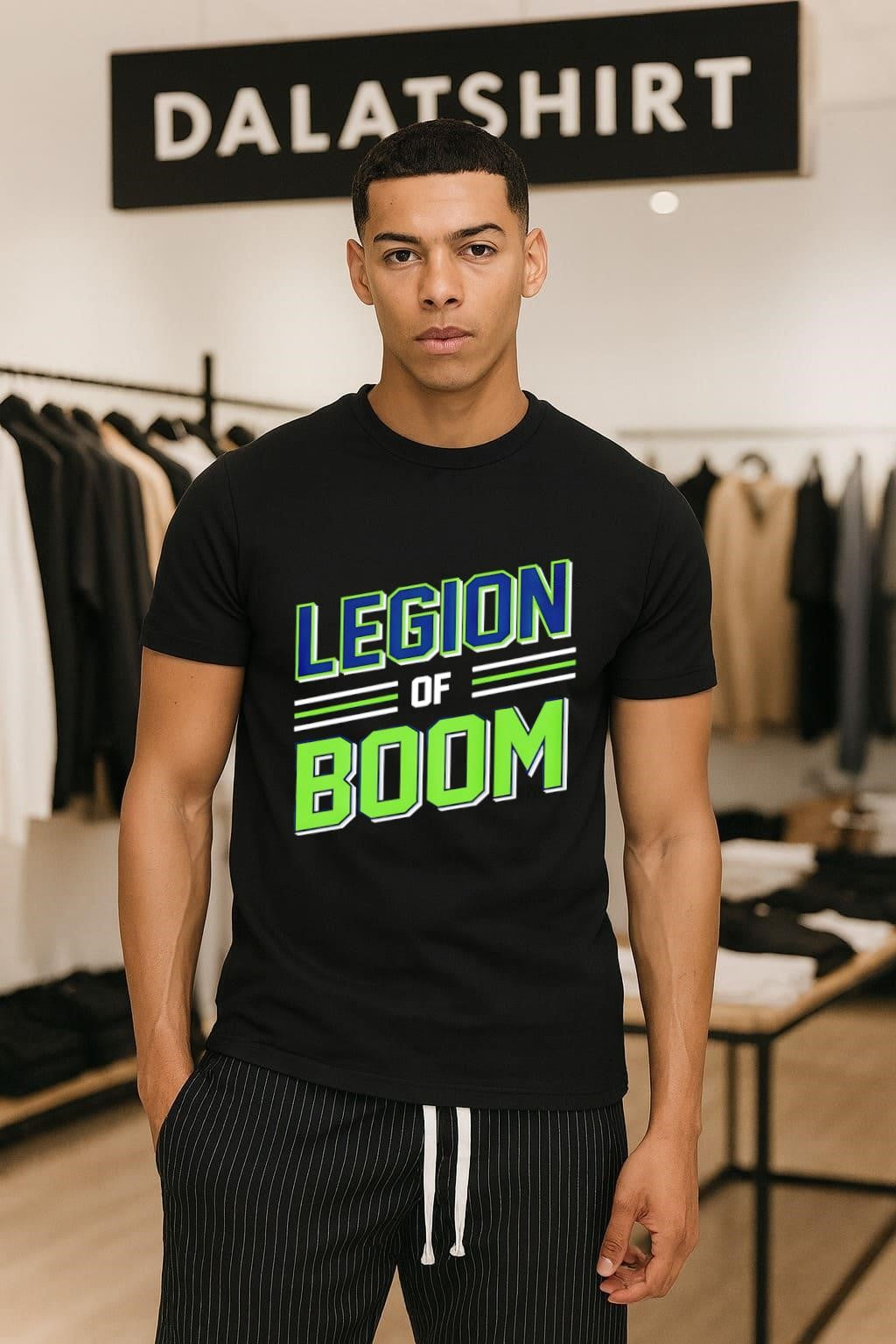 Legion of Boom Seattle Football Defensive Unit - Adult & Kids T-Shirts, Sweatshirts & Hoodies apparel design preview 1