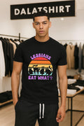 Lesbians Eat What Cats vintage - Adult & Kids T-Shirts, Sweatshirts & Hoodies apparel design preview 1