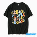 Less People More Dogs Sweater - Adult & Kids T-Shirts, Sweatshirts & Hoodies apparel design preview 1