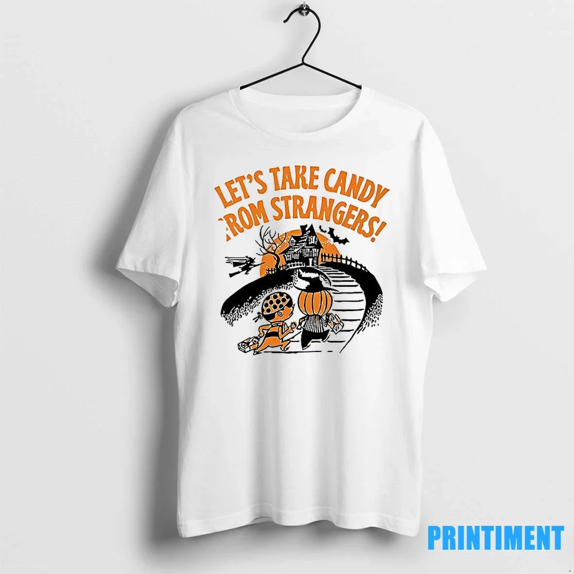 Lets Take Candy From Strangers Halloween Sweater - Adult & Kids T-Shirts, Sweatshirts & Hoodies apparel design preview 1