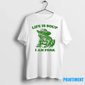 Life Is Soup I Am Fork Frog Graphic Sweater - Adult & Kids T-Shirts, Sweatshirts & Hoodies apparel design preview 1
