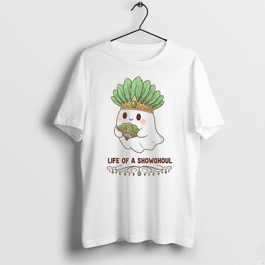 Life Of A Showghoul Cute Kawaii Ghost Showgirl - Adult & Kids T-Shirts, Sweatshirts & Hoodies apparel design preview 1