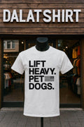 Lift Heavy Pet Dogs American Flag Gym - Adult & Kids T-Shirts, Sweatshirts & Hoodies apparel design preview 1