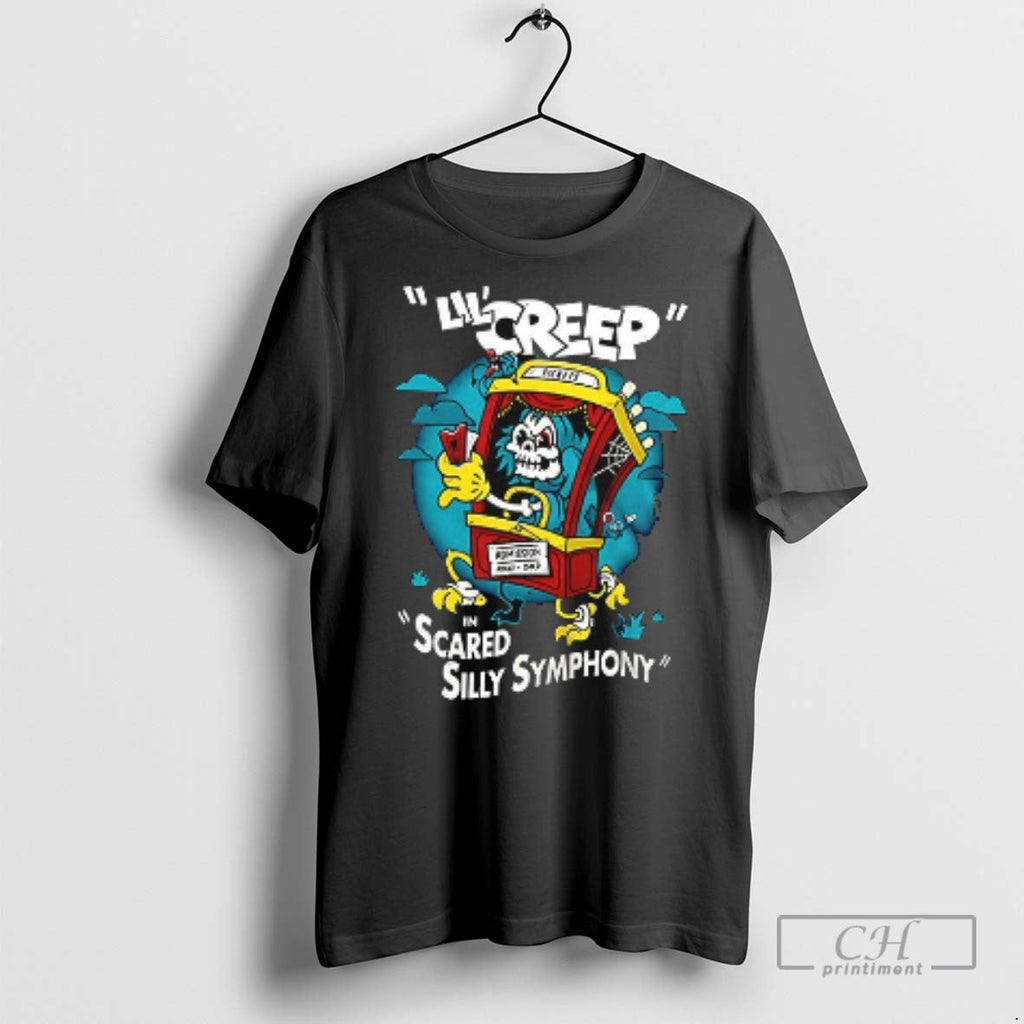 Lil Creep In Scared Silly Symphony - Adult & Kids T-Shirts, Sweatshirts & Hoodies apparel design preview 1