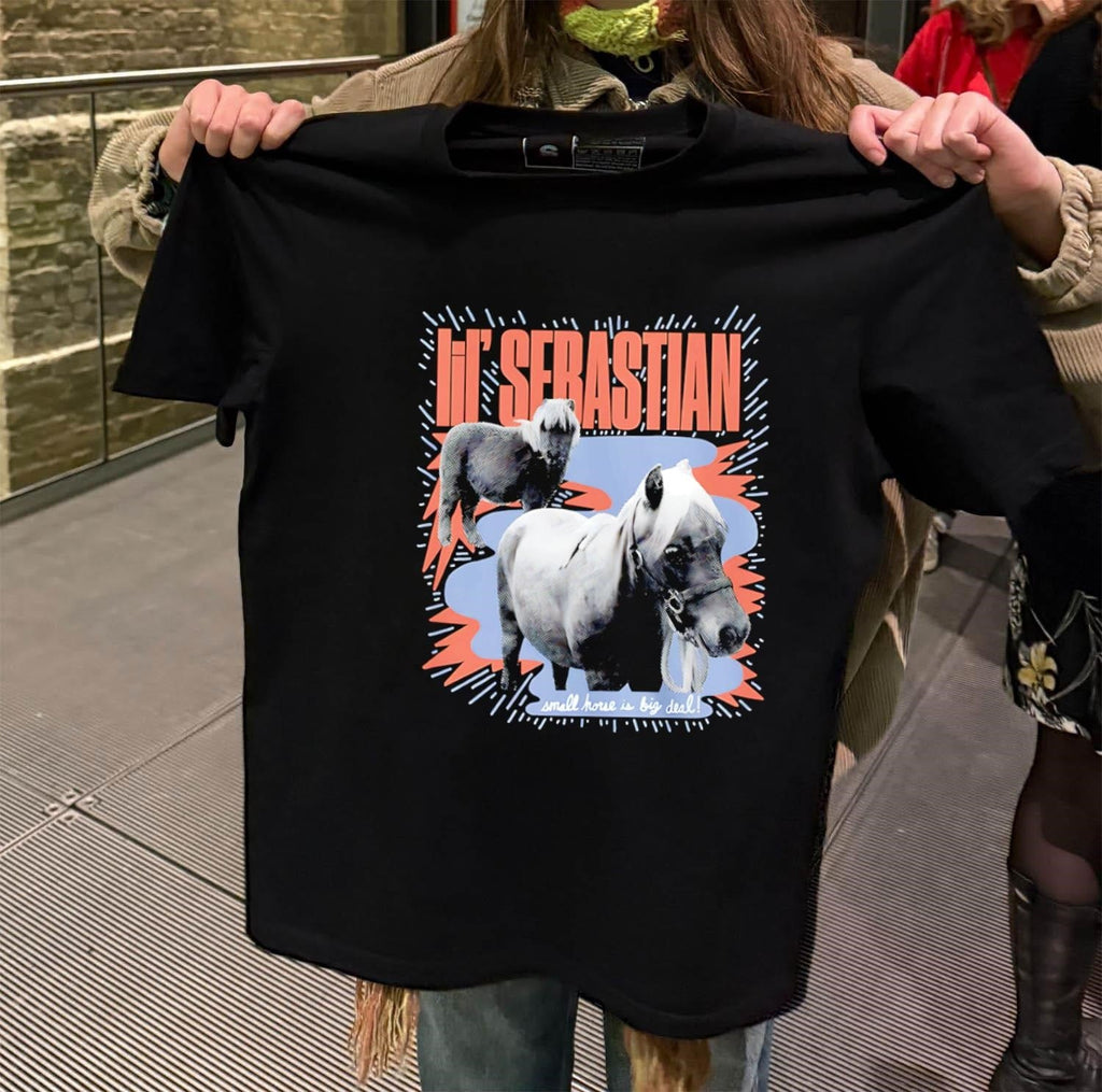 Lil' Sebastian Small Horse Is Big Deal - Adult & Kids T-Shirts, Sweatshirts & Hoodies apparel design preview 2