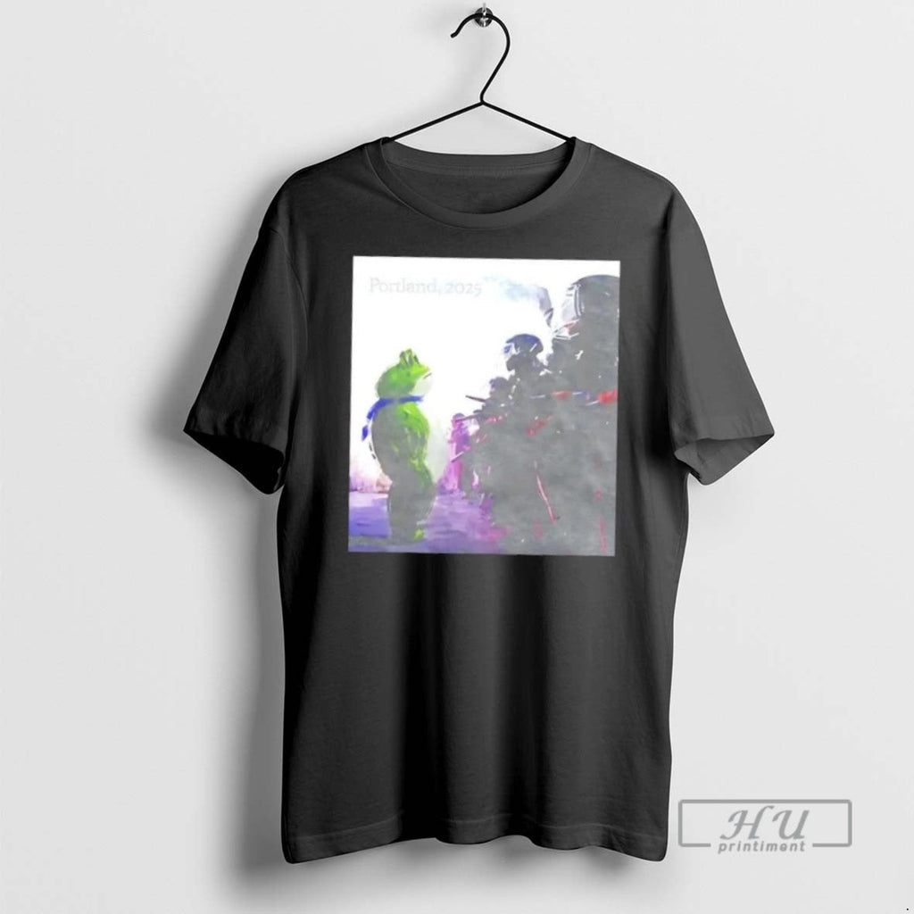 Limited Edition 2025 Resist Portland Frog I Stand - Adult & Kids T-Shirts, Sweatshirts & Hoodies apparel design preview 1