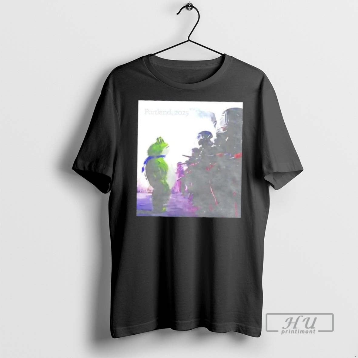 Limited Edition 2025 Resist Portland Frog I Stand - Adult & Kids T-Shirts, Sweatshirts & Hoodies apparel design preview 1