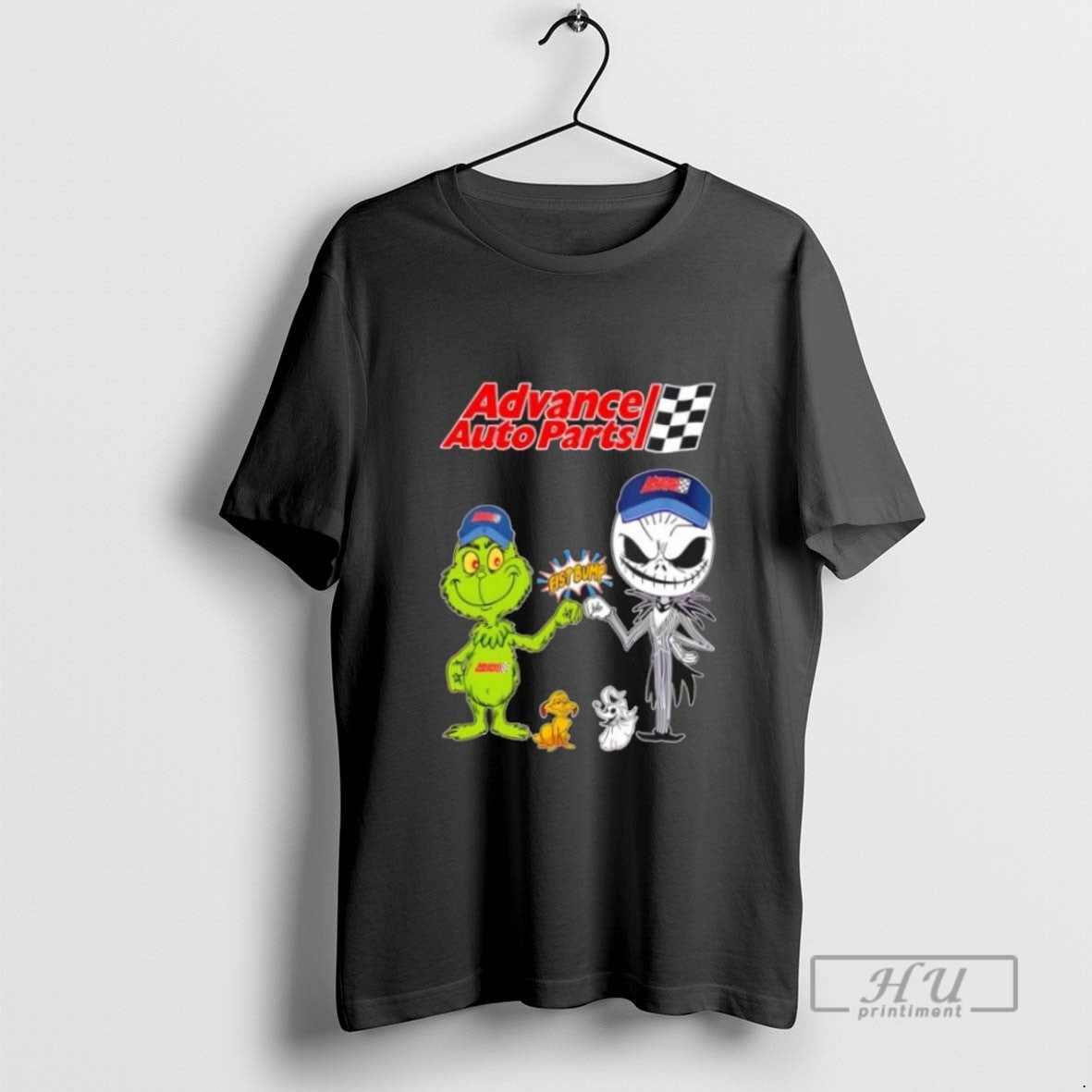 Limited Edition Advance Auto Parts X Grinch And Jack - Adult & Kids T-Shirts, Sweatshirts & Hoodies apparel design preview 1