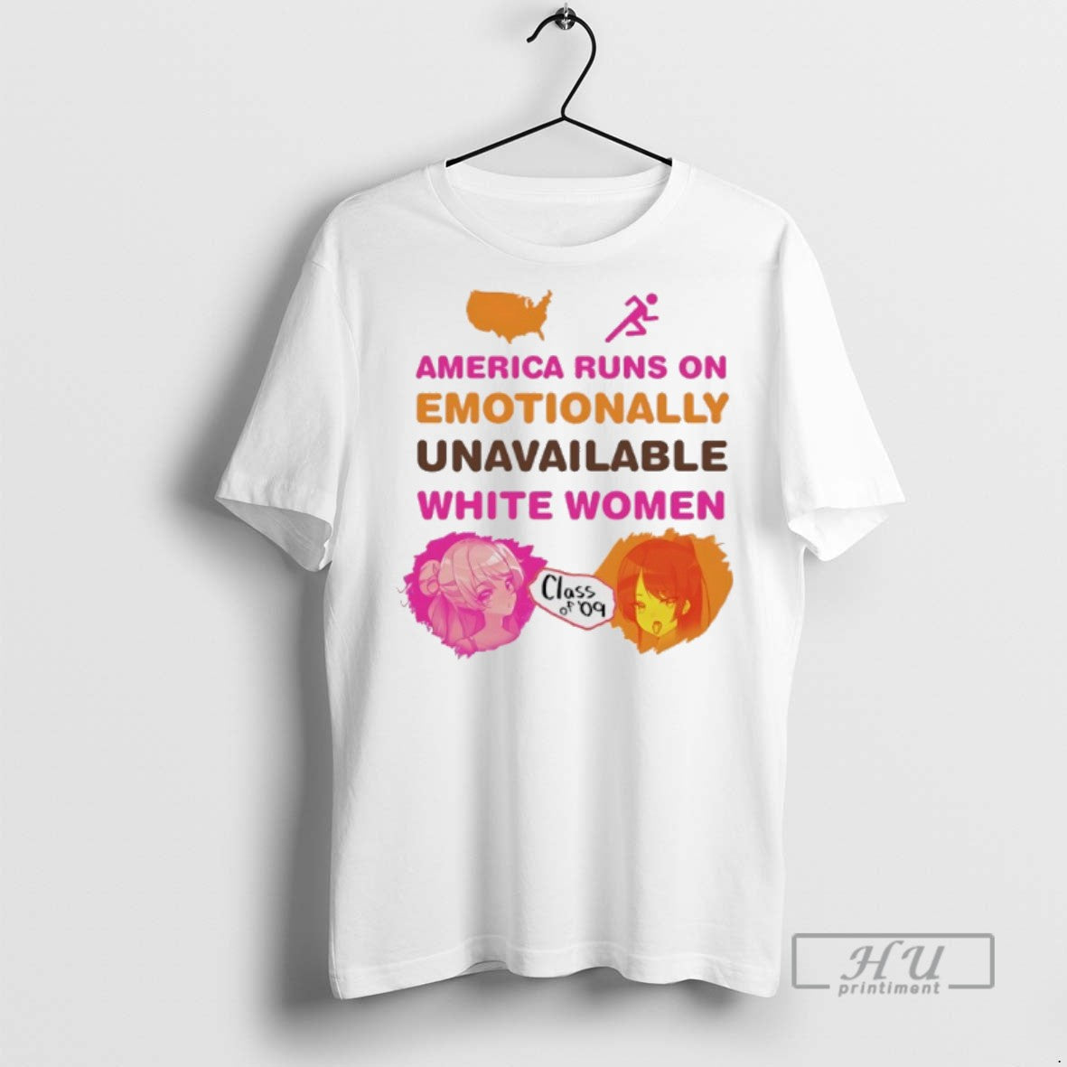 Limited Edition America Runs On Emotionally - Adult & Kids T-Shirts, Sweatshirts & Hoodies apparel design preview 1
