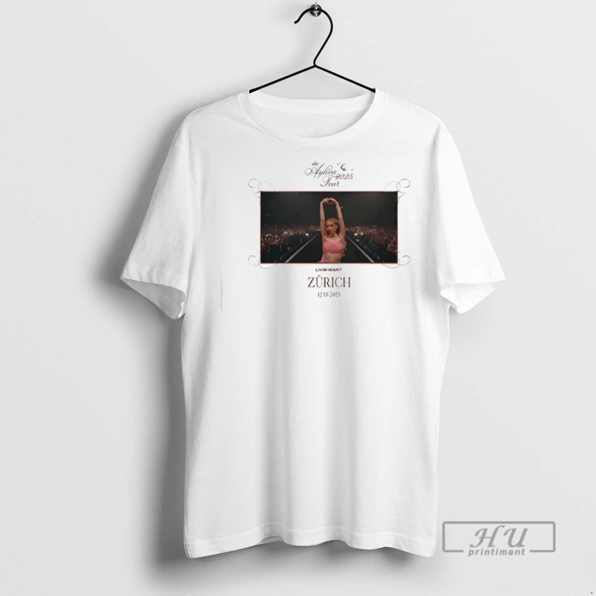 Limited Edition Ayliva Die Tour 2025 Zurich Graphic - Adult & Kids T-Shirts, Sweatshirts & Hoodies apparel design preview 1