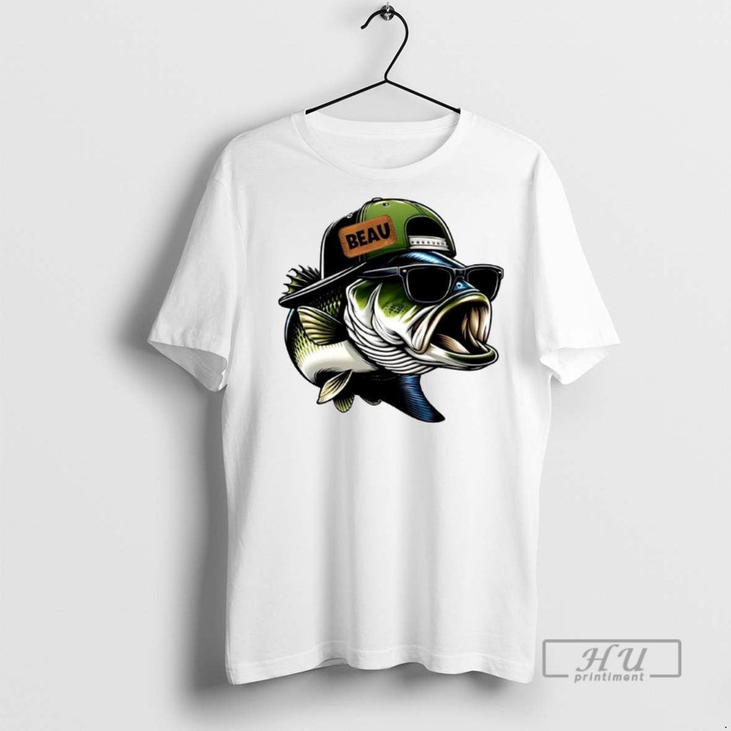 Limited Edition Bass Fishing Hat Beau Graphic - Adult & Kids T-Shirts, Sweatshirts & Hoodies apparel design preview 1