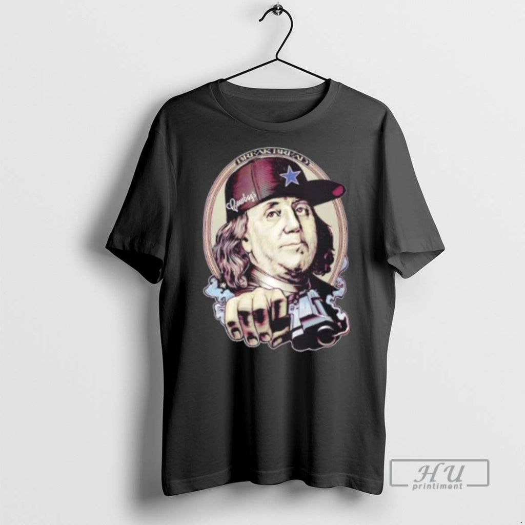 Limited Edition Benjamin Franklin Break Bread Street - Adult & Kids T-Shirts, Sweatshirts & Hoodies apparel design preview 1