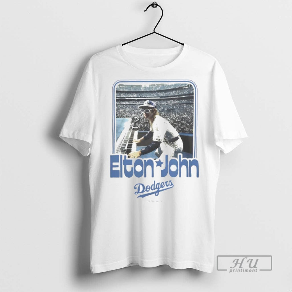 Limited Edition Center Field Elton John X Dodger - Adult & Kids T-Shirts, Sweatshirts & Hoodies apparel design preview 1