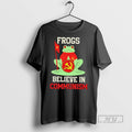 Limited Edition Communist Frogs Believe In Communism - Adult & Kids T-Shirts, Sweatshirts & Hoodies apparel design preview 1