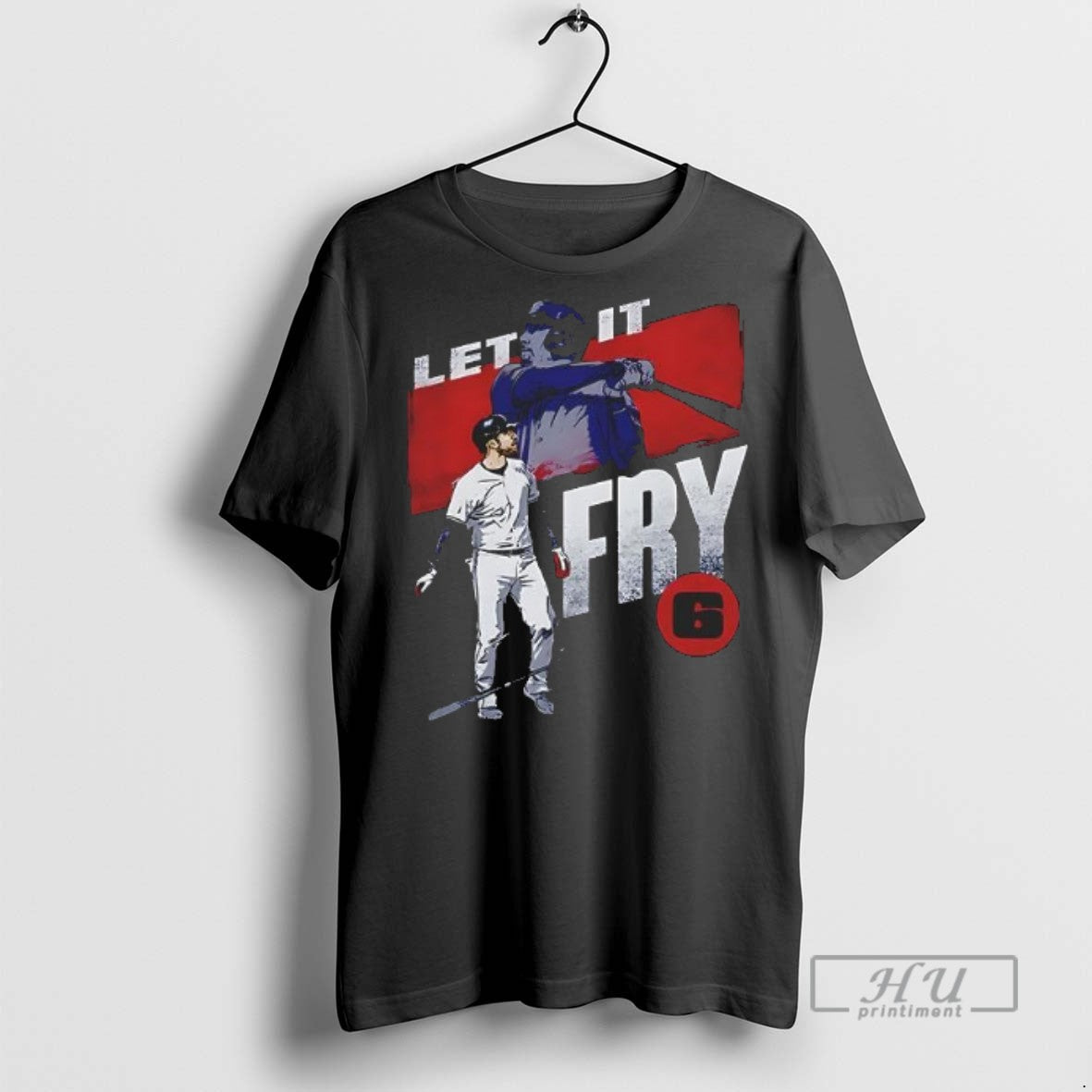 Limited Edition David Fry Cleveland Baseball Let It - Adult & Kids T-Shirts, Sweatshirts & Hoodies apparel design preview 1