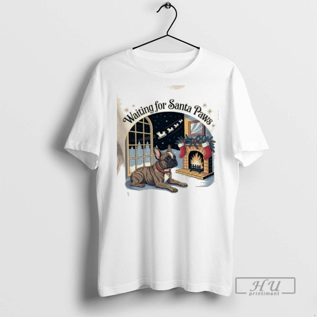 Limited Edition French Bulldog Santa Paws Christmas - Adult & Kids T-Shirts, Sweatshirts & Hoodies apparel design preview 1