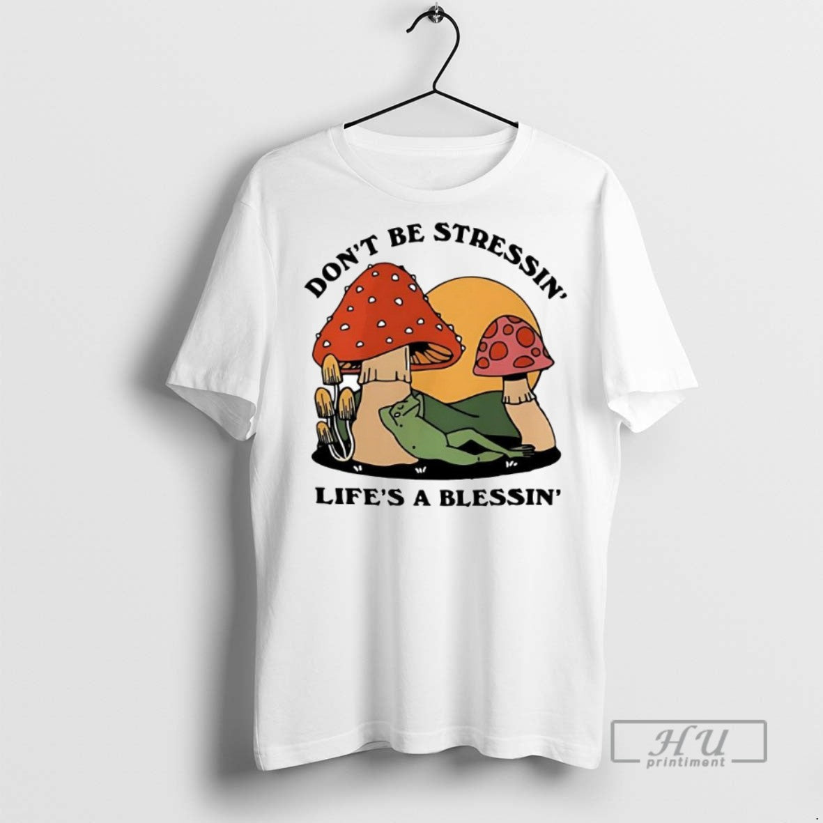 Limited Edition Frog Protest Resist Dont Be Stressin - Adult & Kids T-Shirts, Sweatshirts & Hoodies apparel design preview 1