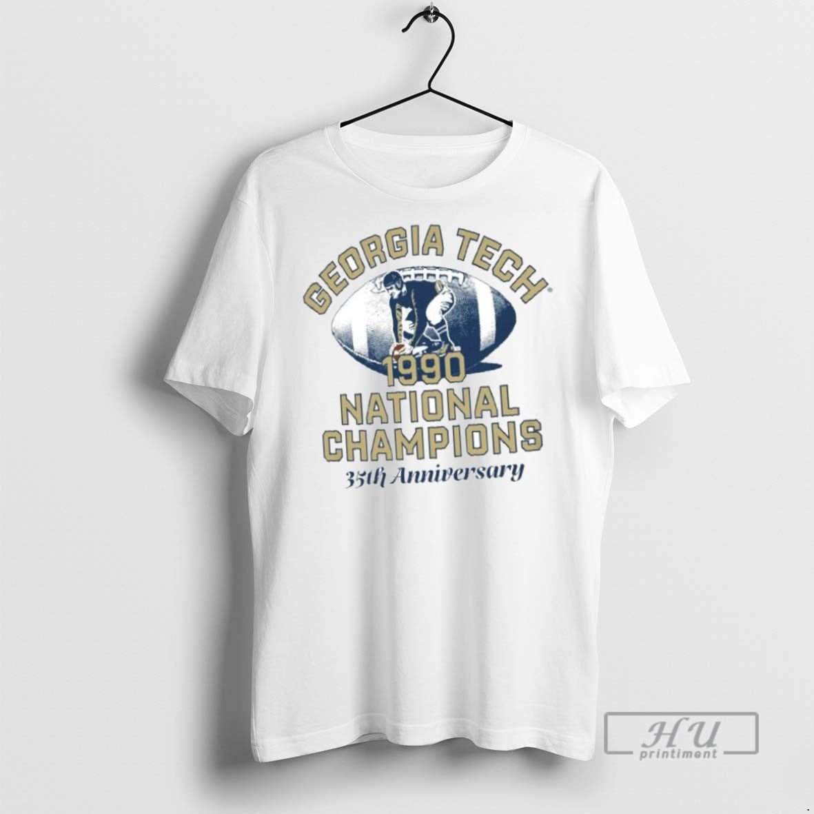 Limited Edition Georgia Tech Yellow Jackets 1990 - Adult & Kids T-Shirts, Sweatshirts & Hoodies apparel design preview 1