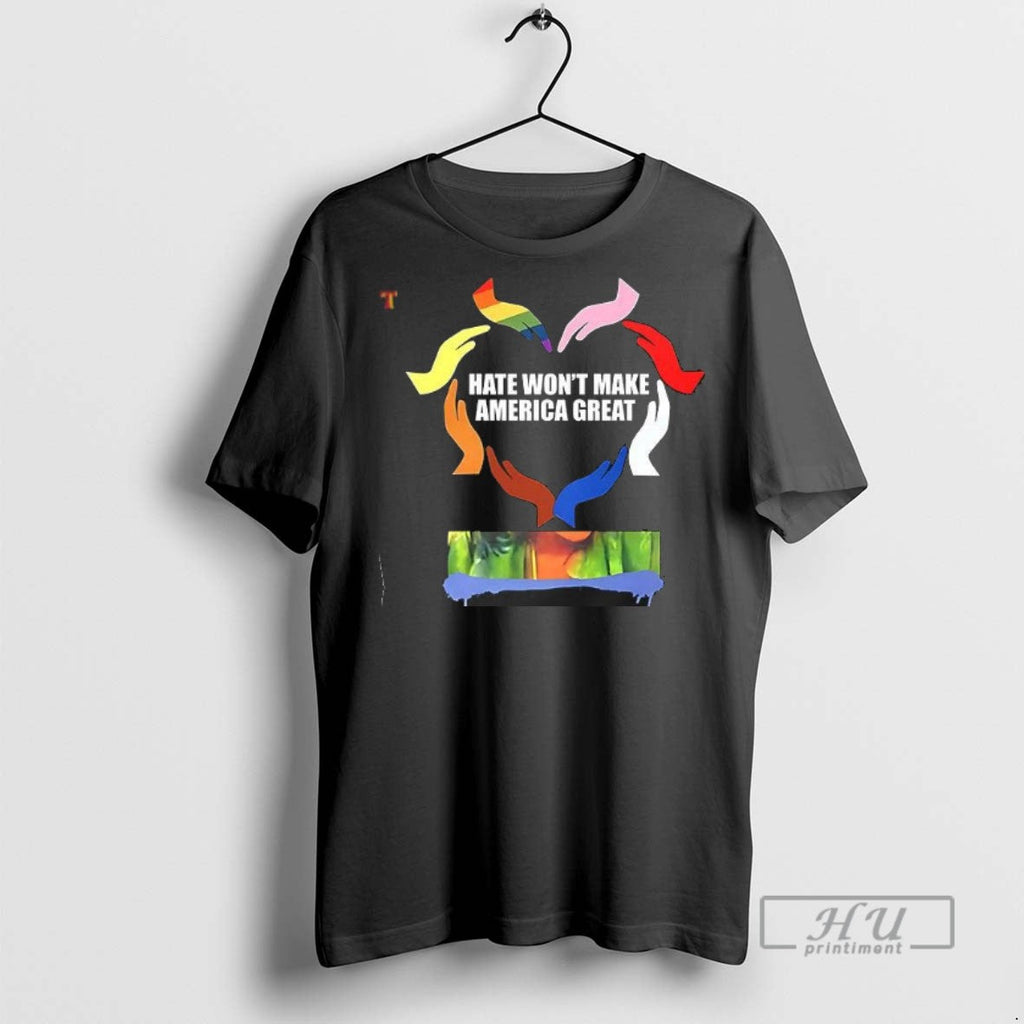 Limited Edition Hate Wont Make America Great Graphic - Adult & Kids T-Shirts, Sweatshirts & Hoodies apparel design preview 1