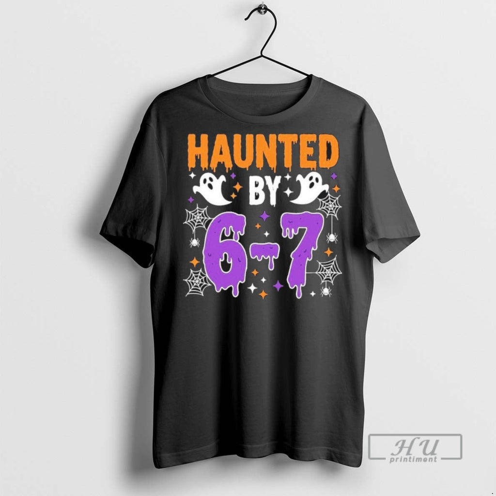 Limited Edition Haunted By 67 Halloween Graphic - Adult & Kids T-Shirts, Sweatshirts & Hoodies apparel design preview 1